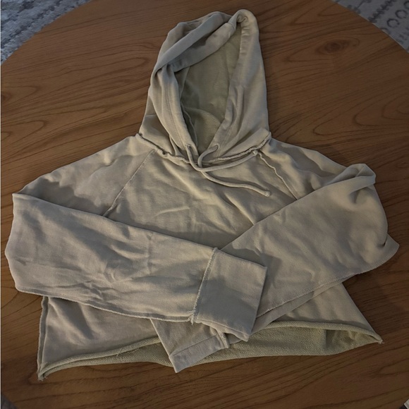 Forever 21 Tops - Forever 21 Cream Hoodie